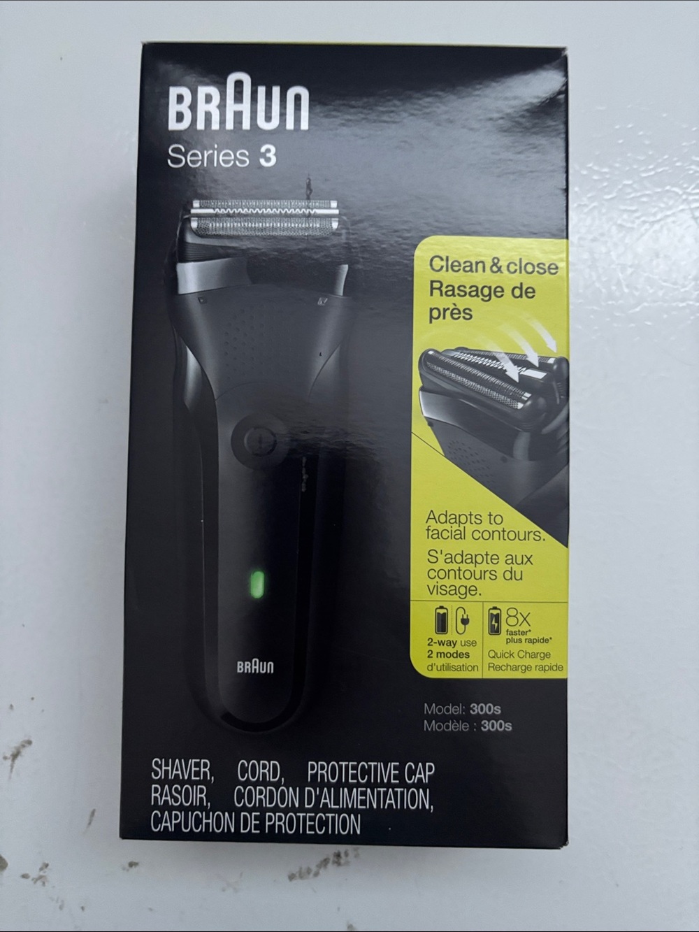Braun Series 3 Electric Shaver - Black